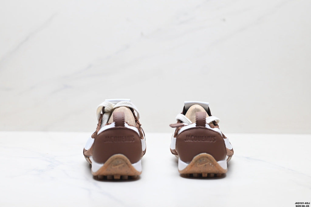 Jacquemus x Nike Jacumoon Sneakers in Brown and White