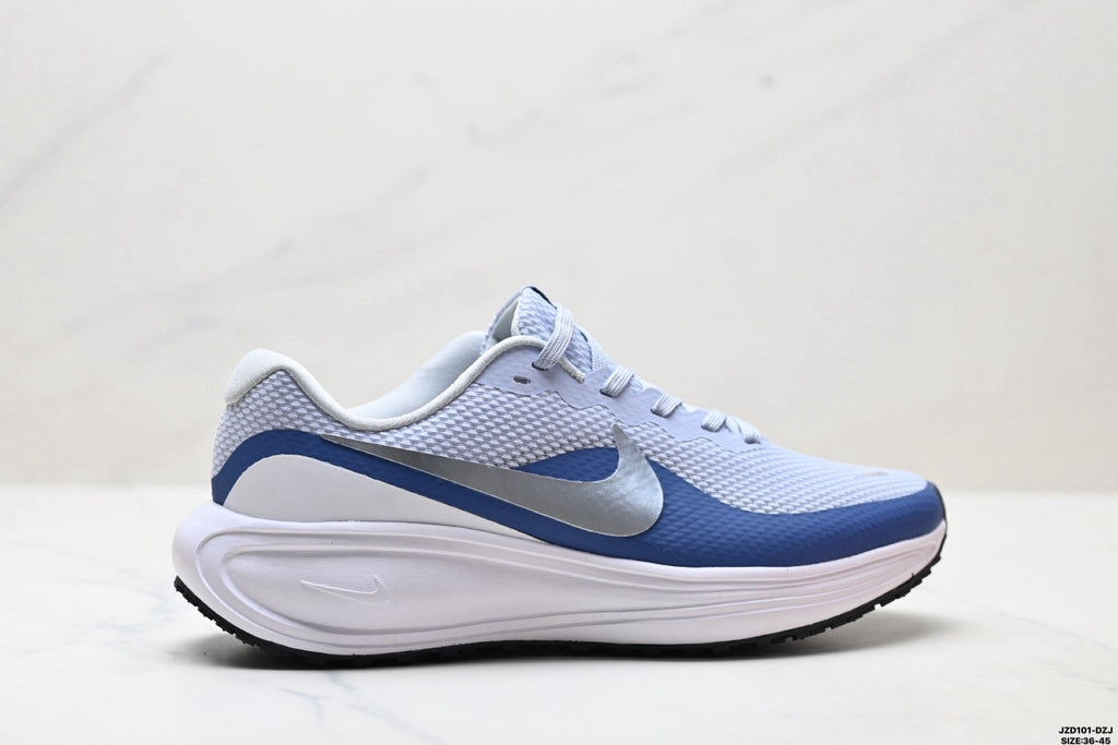 Nike Revolution 8 Running Shoes, Light Blue and Navy