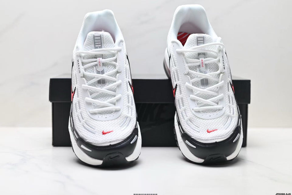 Nike Air Max 200 White Black Red Sneakers