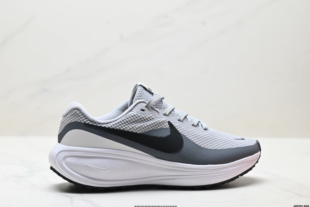 Nike Revolution 8 Running Shoes, White and Gray